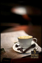 Chocolate spoons to stir in coffee