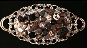 Handcrafting chocolates
